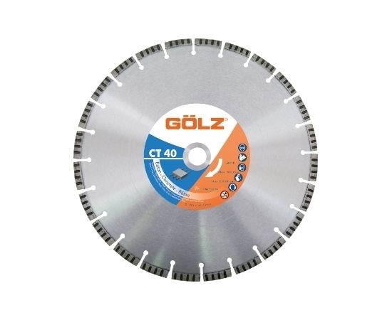 GÖlz Dimanta griešanas disks Gölz CT 40; 500x25,4 mm