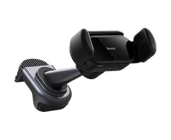 Solar electric car mount Baseus T-Space (black)