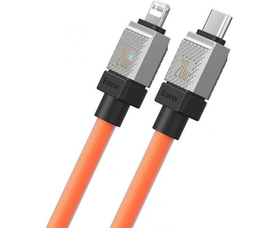 Fast Charging cable Baseus USB-C to Coolplay Series 1m, 20W (orange)