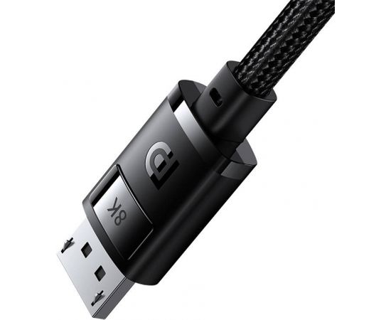 DP 8K to DP 8K cable Baseus High Definition 1.5 m (black)