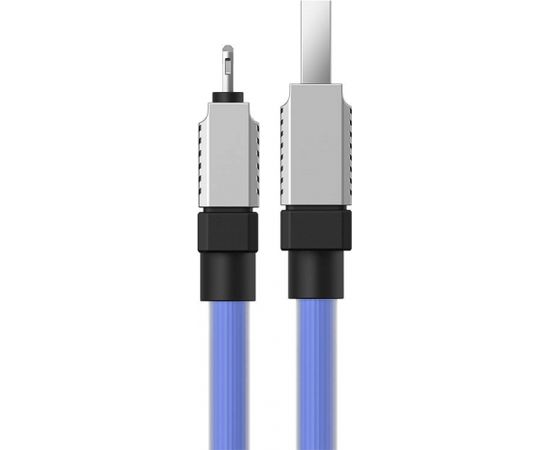 Fast Charging cable Baseus USB-A to Lightning CoolPlay Series 2m, 2.4A (blue)