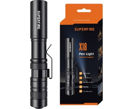 Flashlight Superfire X18