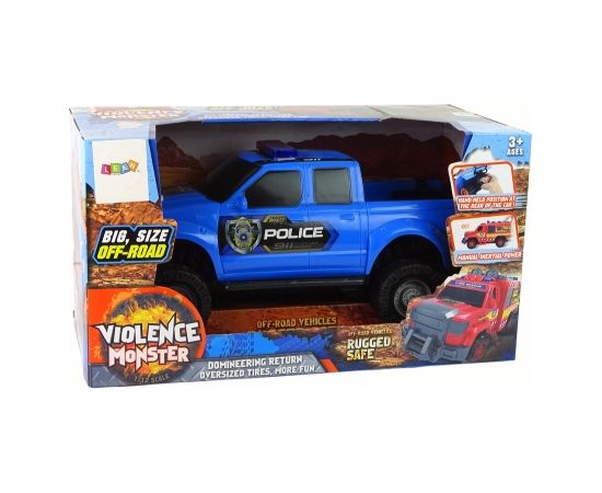 Rotaļlietu policijas automašīna, zila