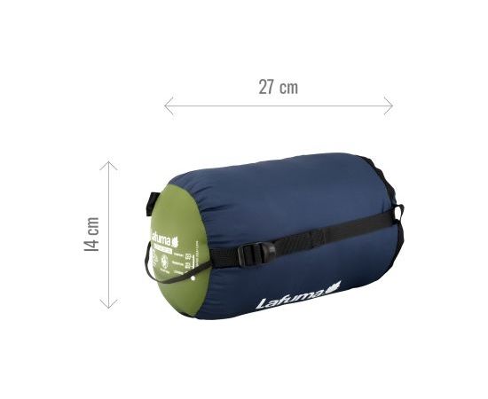 Lafuma Active 10 XL / Zaļa / Labais Guļammaisi