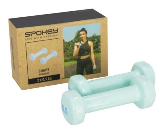 Spokey Shape vinyl dumbbells 941963