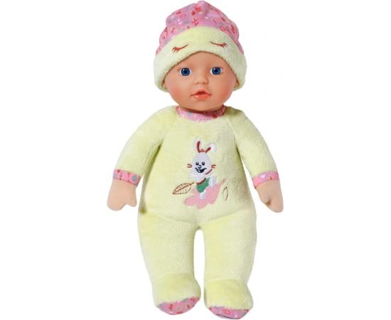 ZAPF Creation BABY born Sleepy for babies 30cm, doll (green, with rattle inside)