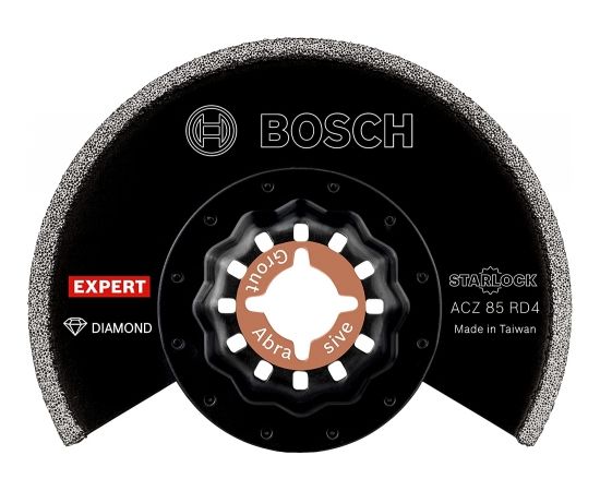 Bosch Expert diamond segment saw blade ACZ 85 RD4 Grout + Abrasive, ? 85mm (10 pieces)