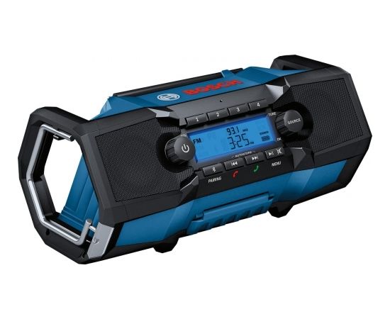 Bosch GPB 18V-2 C, construction site radio (blue, jack, Bluetooth, FM)