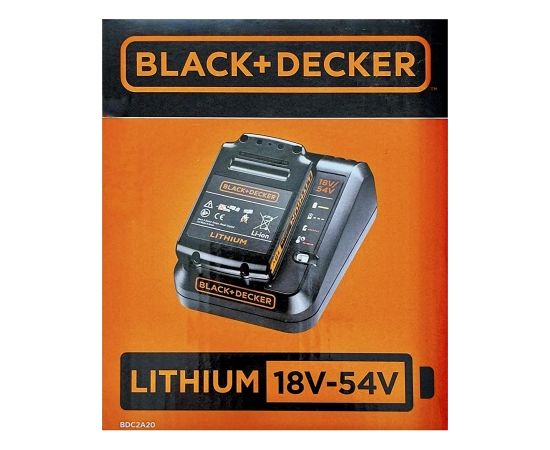 Black Decker BDC2A20 18V 2Ah Baterija + Lādētājs