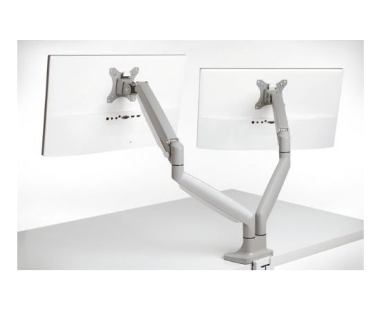 Kensington SmartFit One Touch Dual Monitor Arm, monitor holder (grey)