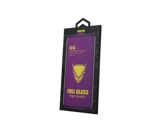 Goodbuy OG glass aizsargstikls pilnam ekrānam Apple iPhone 11|XR melns