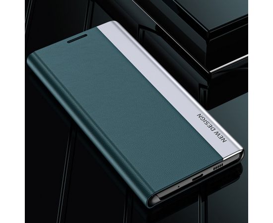 Fusion Sleep PRO eko ādas grāmatveida maks Samsung A135 | A137 Galaxy A13 4G melns