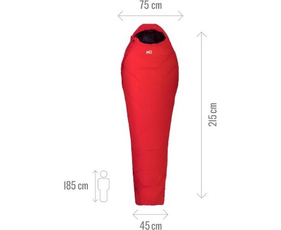 Millet Baikal 1500 Reg / Sarkana / Labais Guļammaisi