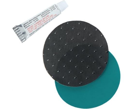 Pašpiepūšamais paklājiņš ar spilvenu NC4340 TURQUOISE-GREY SELF-INFLATING MAT NILS CAMP