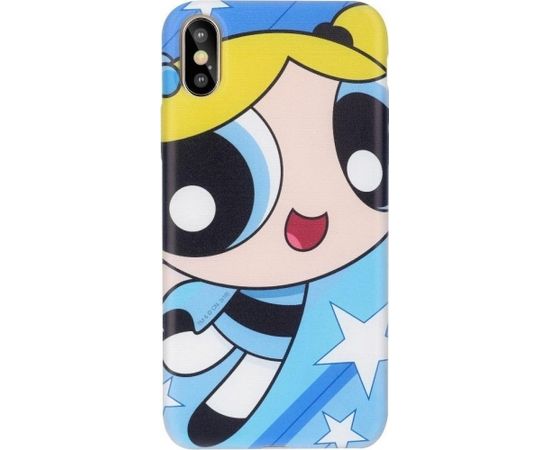 Cartoon Network The Powerpuff Girls Aizmugurējais Silikona Apvalks Priekš Apple iPhone XS Max Bubbles
