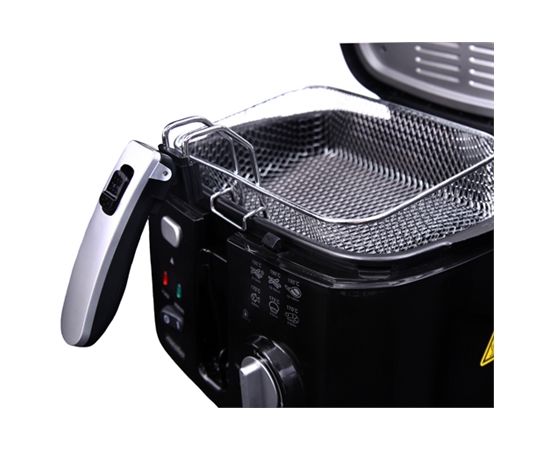 Mesko Deep fryer  MS 4908  Black, 1800 W, 2.5 L