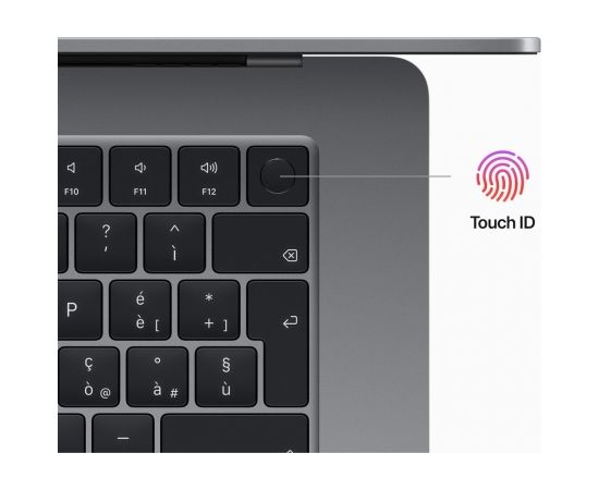 Apple MacBook Air M2 Notebook 38.9 cm (15.3") Apple M 8 GB 256 GB SSD Wi-Fi 6 (802.11ax) macOS Ventura Grey