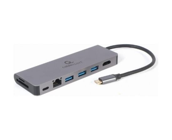 I/O ADAPTER USB-C TO HDMI/USB3/5IN1 A-CM-COMBO5-05 GEMBIRD