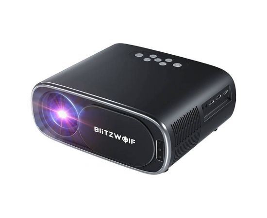 BlitzWolf BW-V4 1080p LED beamer / projector, Wi-Fi + Bluetooth (black)