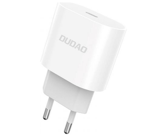 Travel charger Dudao A8SEU 1x USB-C, PD 20W (white)