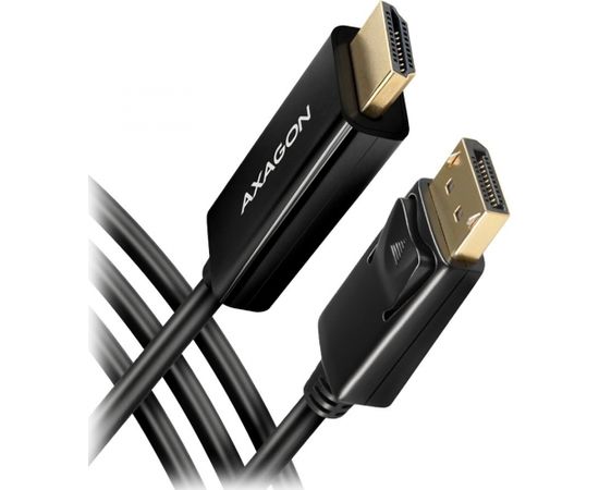 AXAGON RVD-HI14C2 DisplayPort > HDMI 1.4 cable 1.8m 4K/30Hz