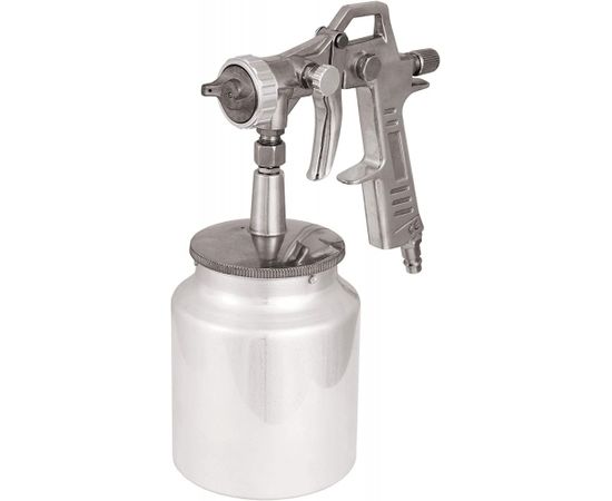 Einhell Paint spray gun with suction cup, spray gun (silver)