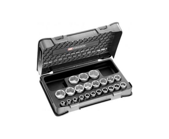 Uzgaļu komplekts Facom S.401B; 8-32 mm; 1/2''; 22 gab. Механические инструменты