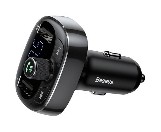 Transmitter FM Baseus T-typed S-09 Bluetooth (black)