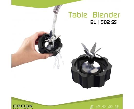 BROCK Блендер. 1.5 L стеклянная сосуд