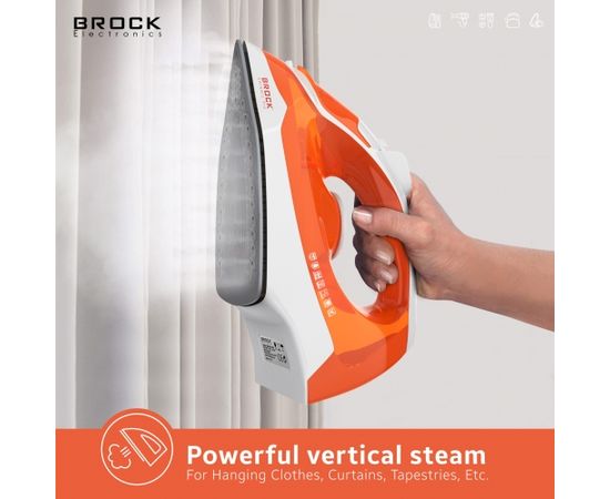 BROCK Паровой утюг. 2400W