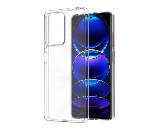 Fusion Ultra Back Case 1 mm silikona aizsargapvalks Xiaomi Redmi Note 12 Pro 5G | Poco X5 Pro caurspīdīgs