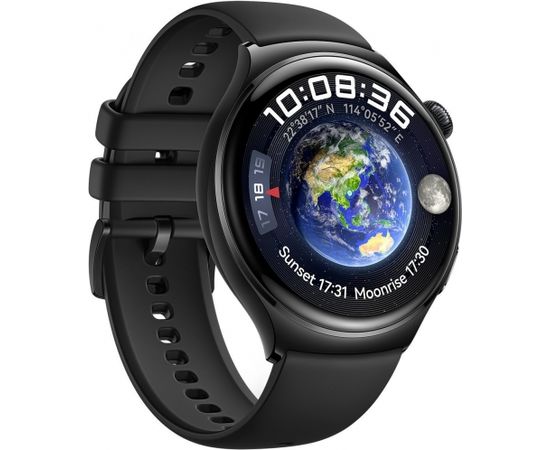 Huawei Watch 4, black/stainless steel