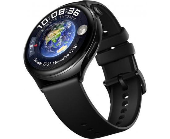 Huawei Watch 4, black/stainless steel