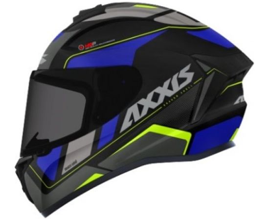 Axxis Helmets, S.a CASCO AXXIS FF112C DRAKEN S WIND B7 AZUL MATE M