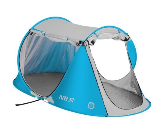 Pludmales telts NC3043 BLUE POP UP BEACH TENT NILS