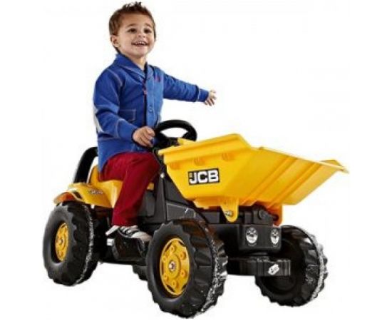 Rolly Toys Bērnu traktors ar pedāļiem rollyKid Dumper JCB (2,5-5 gadiem) 024247 Vācija