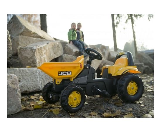 Rolly Toys Bērnu traktors ar pedāļiem rollyKid Dumper JCB (2,5-5 gadiem) 024247 Vācija