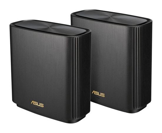 Asus AX7800 Tri Band Mesh Router Wifi 6 ZenWiFi XT9 (2-Pack) 802.11ax, 780 Mbit/s, 10/100/1000 Mbit/s, Ethernet LAN (RJ-45) ports 3, Antenna type Internal, Black