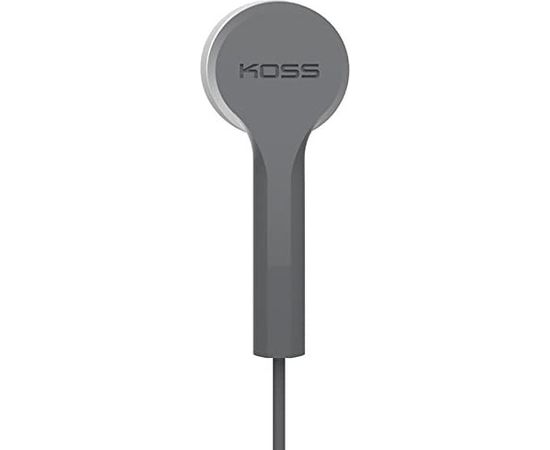 Koss Headphones KEB9iGRY Wired, In-ear, Microphone, Gray