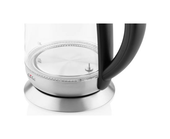 Gallet Kettle GALBOU792 Electric, 2200 W, 1.8 L, Glass, 360° rotational base, Black