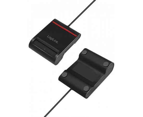 Logilink USB 2.0 card reader, for smart ID CR0047 Black