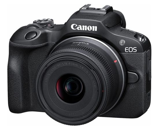 Canon EOS R100 + 18-45 + 55-210 мм, черный