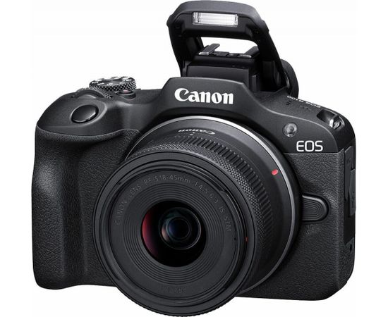 Canon EOS R100 + 18-45 + 55-210mm, black