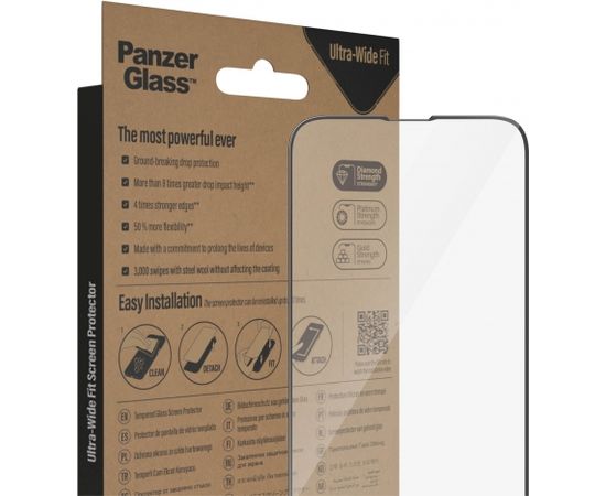 PanzerGlass Screen protector, Apple, iPhone 14/13/13 Pro, Glass, Transparent