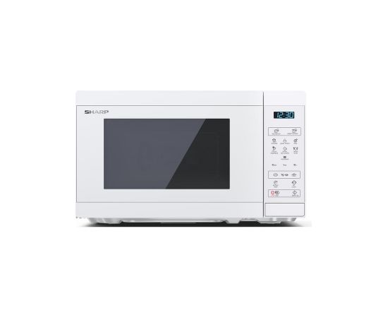 Sharp Mikroviļņu krāsns YC-MS02E-C Free standing, 800 W, White