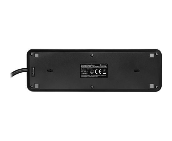 Tracer 46976 PowerGuard 1.8m Black (5 Outlets)