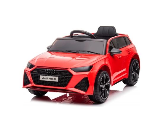 Audi RS6 BRD-2118 elektromobilis, sarkans