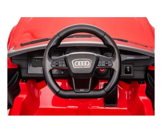 Audi RS6 BRD-2118 elektromobilis, sarkans