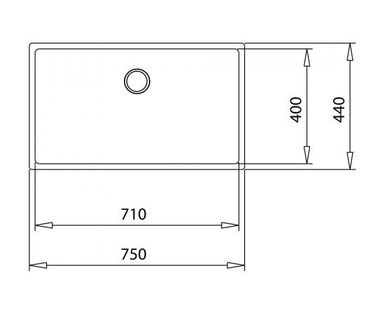 Sink Teka Be Linea RS15 71.40 Virtuves izlietnes