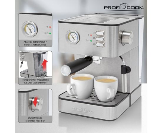 Espresso machine ProfiCook PCES1209